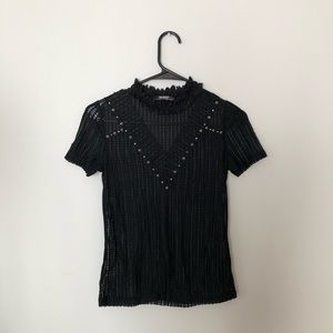 ZARA See-Through Top